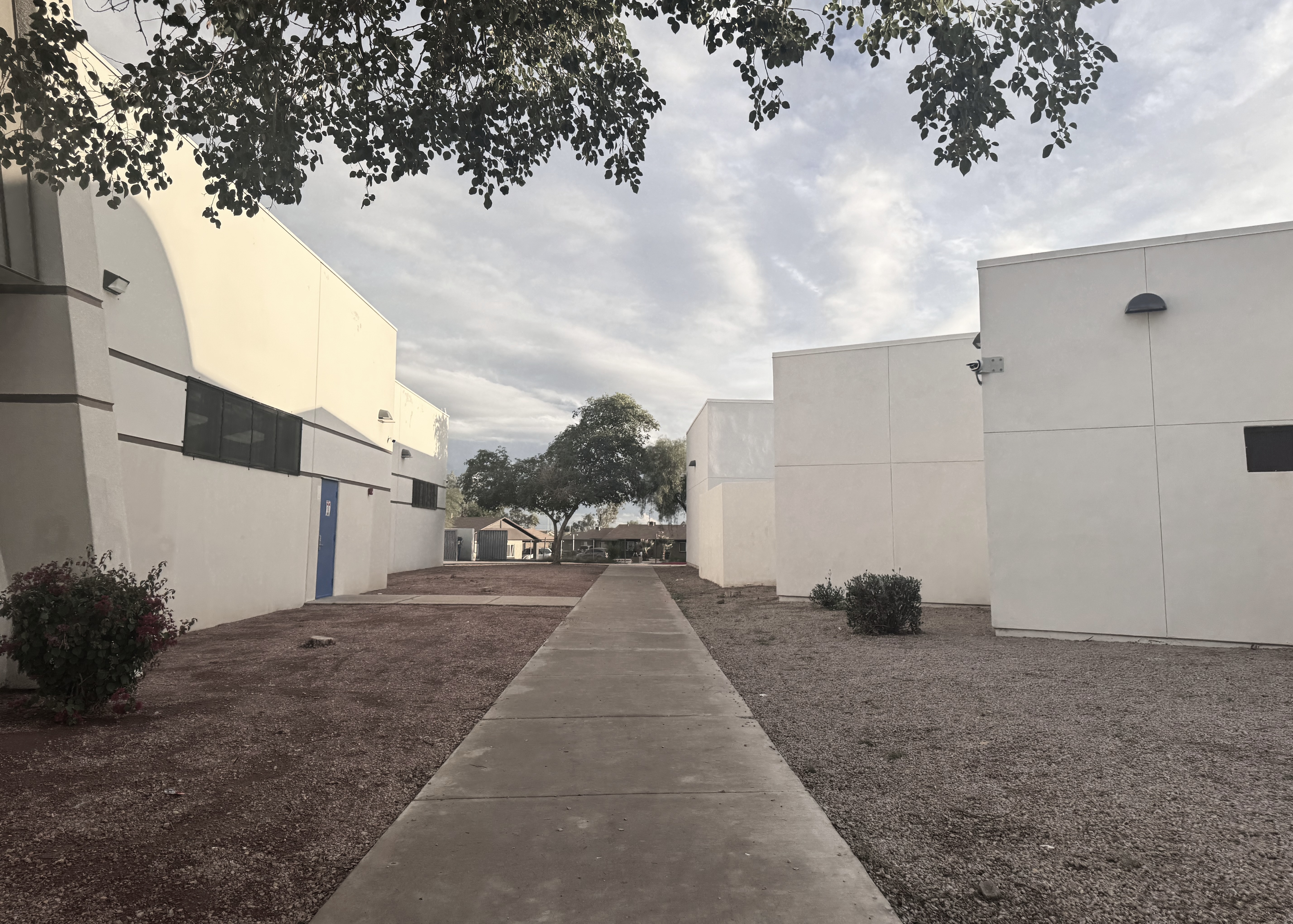 Zone A before view